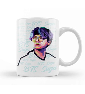 Bts Suga 01 Kupa Bardak Porselen