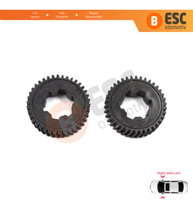 Nissan Qashqai MK2 Murano MK3 Teana MK1 MK2 İçin Yan Dikiz Ayna Katlama Motor Tamir Dişli Seti