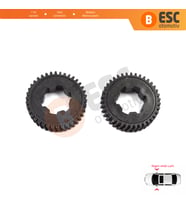 Nissan Qashqai MK2 Murano MK3 Teana MK1 MK2 İçin Yan Dikiz Ayna Katlama Motor Tamir Dişli Seti