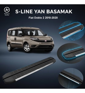 Fiat Doblo S-Line Premium Krom Yan Basamak  2010-2020
