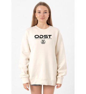 Halo Odst Orbital Drop Shock Trooper Ekru Kadın 2ip Sweatshirt