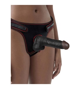 Belden Bağlamalı İçi Dolu 20 cm Siyah