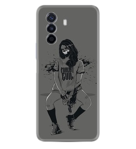 Huawei Nova Y70 Y90 Nova 9 SE  Kılıf Desemli Silikon Purest Evil 1627