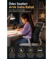 Çocuklar İçin Ders Çalışma Minderi Sırt ve Bel Destek Minderi