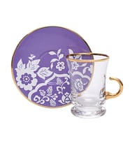 Decorium Çay Takımı Kulplu 12 Prc Lila M01746