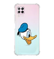 Huawei P40 Lite  Köşe Korumalı Antişok Kapak Donald Duck Tasarımlı Şeffaf  Kılıf