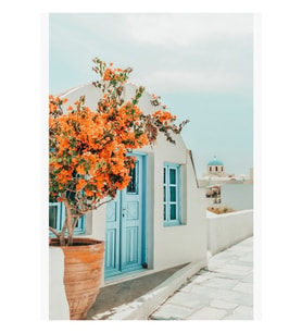 Yunanistan Airbnb Iı #fotoğrafçılık #yunanistan #seyahat Tablo Ahşap Poster Dekoratif