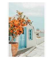 Yunanistan Airbnb Iı #fotoğrafçılık #yunanistan #seyahat Tablo Ahşap Poster Dekoratif