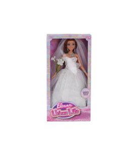 WG-661048 KUTULU 29CM GELİNLİKLİ BEBEK