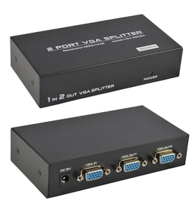 Ayt Powermaster 2 Port 250 Mhz Vga Splitter 1920x1440 Vga Çoklayıcı Çoğaltıcı