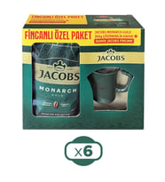 Jacobs Monarch Gold 200 gr İkonik Jacobs Fincanlı Set x 6 Adet
