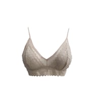 Pierre Cardin Dantelli Bralet Sütyen Külot Takım (Taş)