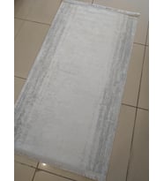 HALIMARKA-K ESKİZ 401 GRİ KAYMAZ ŞÖNİL KİLİM 80X150 CM