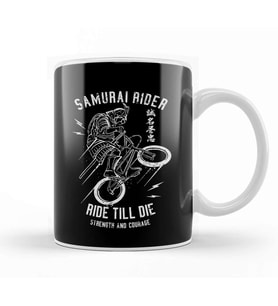 Samurai Rider BMX Kupa Bardak Porselen