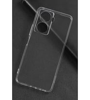 Tecno Camon 19 Pro Kılıf İnce ve Esnek Şeffaf Süper Silikon (Renksiz)