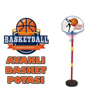 Ayaklı Basket Potası (Karışık)