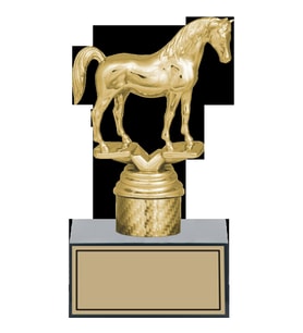ODAK KUPA - Figürlü Kupalar - At Figürlü Kupalar FG-001 B - 17 cm
