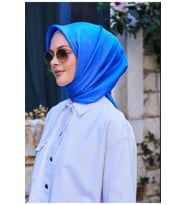 SAF TWİLL  İPEK EŞARP 4055D(T) - 86