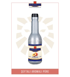 Simonelli Şeftali Meyve Püresi 1000 Gr