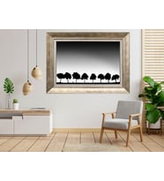 Gümüş Çerçeveli Tablo nb1578