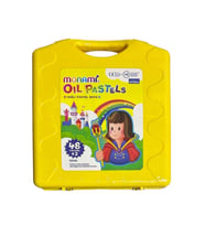 MONAMİ OIL YAĞLI PASTEL BOYA PLASTİK ÇANTALI 48+2 RENK - 2140441054