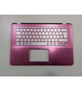 Sony Vaio SVF14A14CXS Klavye Kasa Silver Işıklı