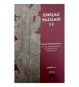 Eskiçağ Yazıları 13