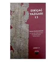Eskiçağ Yazıları 13