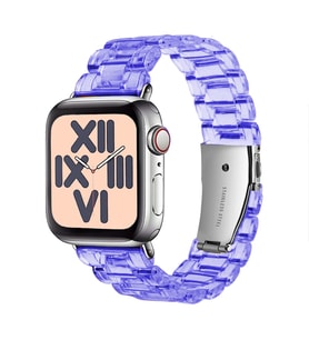 BİPOWER Apple Watch 38-40mm KRD-22 Candy Kordon (Leylak)