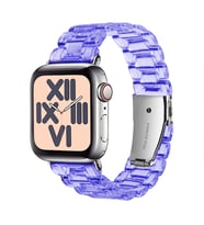 BİPOWER Apple Watch 38-40mm KRD-22 Candy Kordon (Leylak)