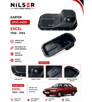 Hyundai Excel Yağ Karter 1990-1994