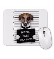 Bad Dog Pug Köpek Mouse Pad