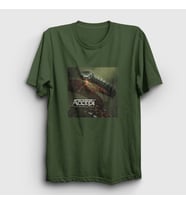 Presmono Unisex Haki Too Mean To Die Accept T-Shirt 180791tt (Haki)