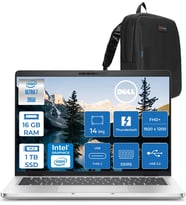 Dell Pro 14 Plus Ultra 7-265U Vpro 16GB Ddr5 1tb SSD Intel Grapichs 14" Fhd+ IPS 300NITS 60Hz Windows 11 Home Taşınabilir Bilgisayar BTO111PB14250H02 + Zettaçanta