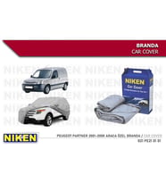 Citroen Berlingo (araca özel üretim) Oto Branda Araç Örtüsü 2003-2008 arası modeller Niken (Gri)