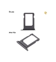 İphone Xs Sim İç Yuvası Tekli Siyah Sim yuvası sim tepsisi sim aparatı yeni sim yuvası tekli sim tepsisi sim çekmecesi