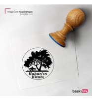 Kişiye Özel Kitap Damgası Kitap Mührü Kaşe Kitap Mühür Özel Damga 30