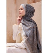 Fresh Çiçek Desen Vintage Şal 3