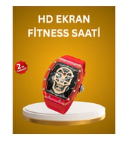 Mey İthalat® Geniş Ekranlı Akıllı Saat Şık ve Modern Tasarım