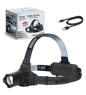 Gt100 Led Şarjlı Kafa Lambası Wt-628