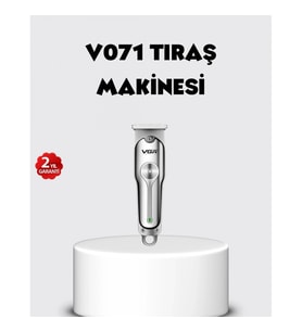 Mey İthalat® Şarjlı Gümüş Tıraş Makinesi – 3 Farklı Başlıklı, 120 Dakika Çalışma Süreli, Cilt Dostu