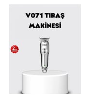 Mey İthalat® Şarjlı Gümüş Tıraş Makinesi – 3 Farklı Başlıklı, 120 Dakika Çalışma Süreli, Cilt Dostu