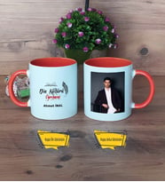 Din Kültürü Öğretmeni Kupa Bardak Turuncu Fotoğraflı Öğretmenler Günü Hediyesi