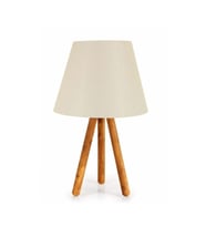 ArtGift Tasarım Luce Üç Ayaklı Ahşap Abajur 