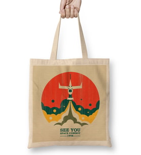 Cowboy Bebop Bounty Hunters Bez Çanta Uzun Saplı