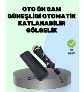 Katlanabilir Oto Güneşlik – Uv Koruma Ve Isı Yalıtımı