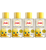 Dalin Bebek Yağı 50ML Klasik Mini (4 Lü Set)