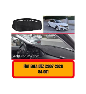 Fiat Egea Tabletsiz (DÜZ HALI) Ön Gögüs Panel Torpido Koruma Koruyucu Kilifi Halisi Örtüsü Yedek