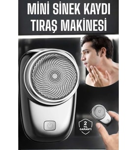 Tıraş Makinesi Mini Sıfır Sakal Yanak Tıraş Makinesi Usb Şarjlı