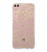 Huawei Y9 2018  Kamera korumalı Kapak Nostalji Desen Tasarımlı  Şeffaf Kılıf